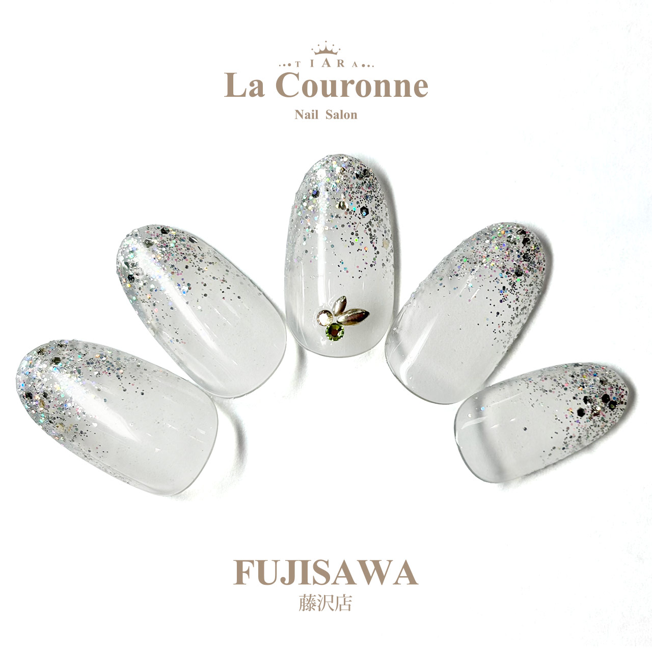 藤沢店のジェルネイル キャンペーンアート