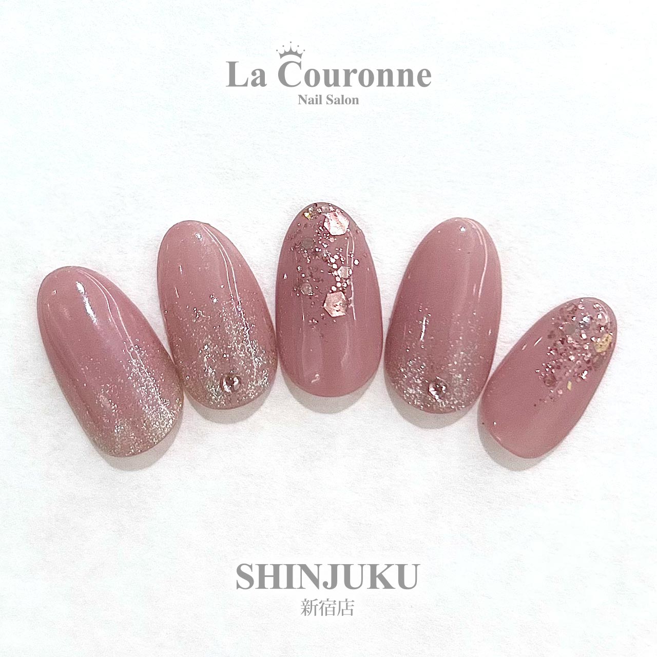 新宿店のジェルネイル キャンペーンアート